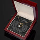 To My Beautiful Daughter Alluring Beauty Necklace